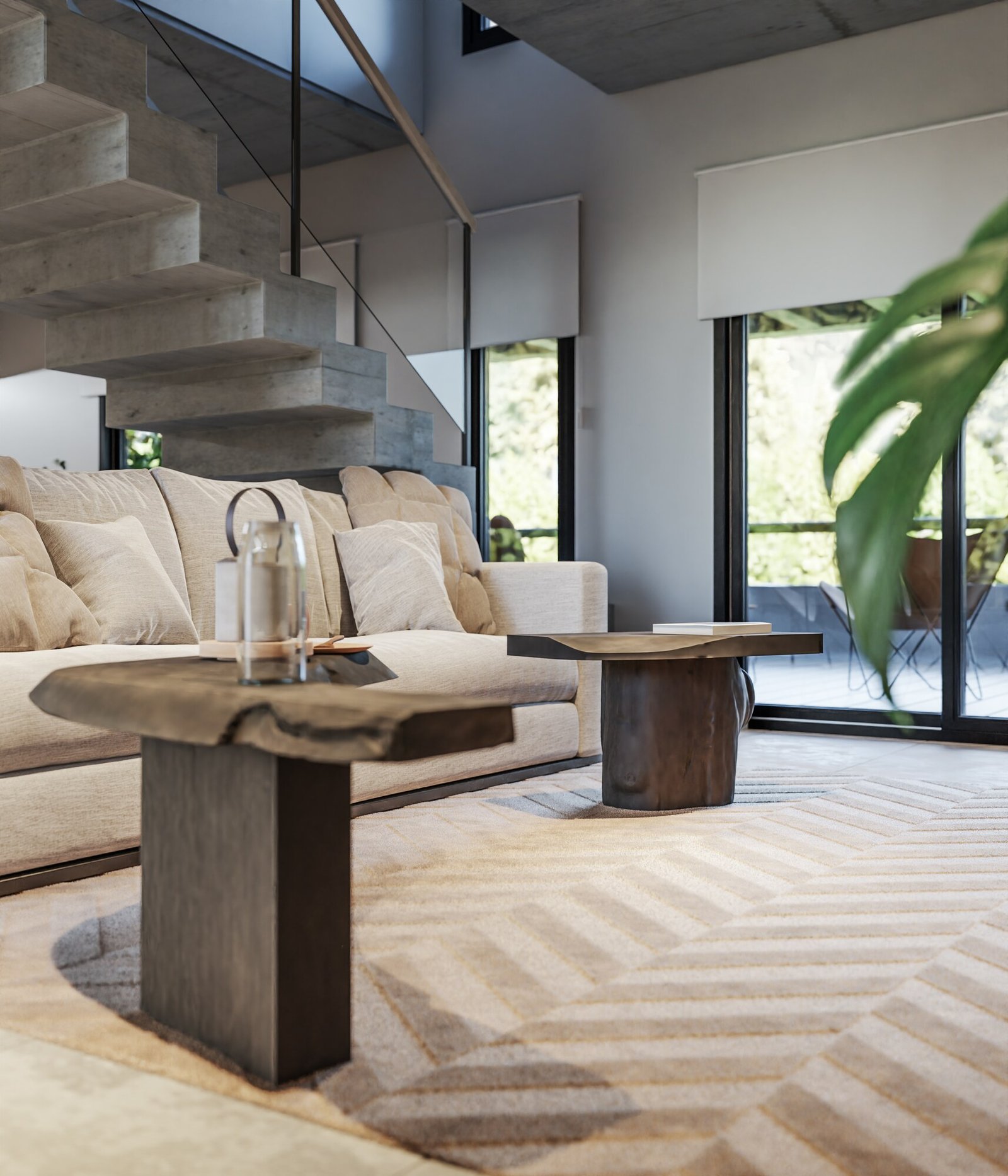 Interior · B